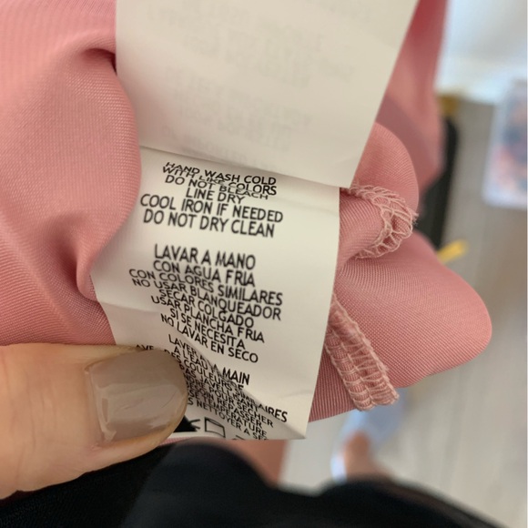 Bebe Pink Satin Slip Dress - Picture 7 of 10